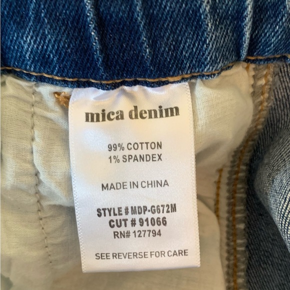 MICA LA Utility Jogger Drawstring Straight Jeans XL - Picture 10 of 10